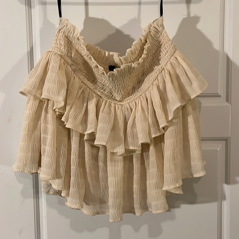 ruffle skirt